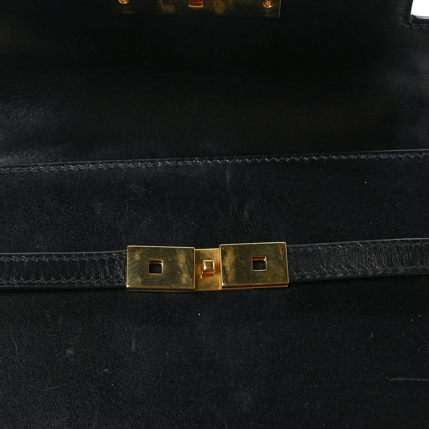 Saint Laurent Smooth Calfskin Mini Manhattan Shoulder Bag Black 10 of 13