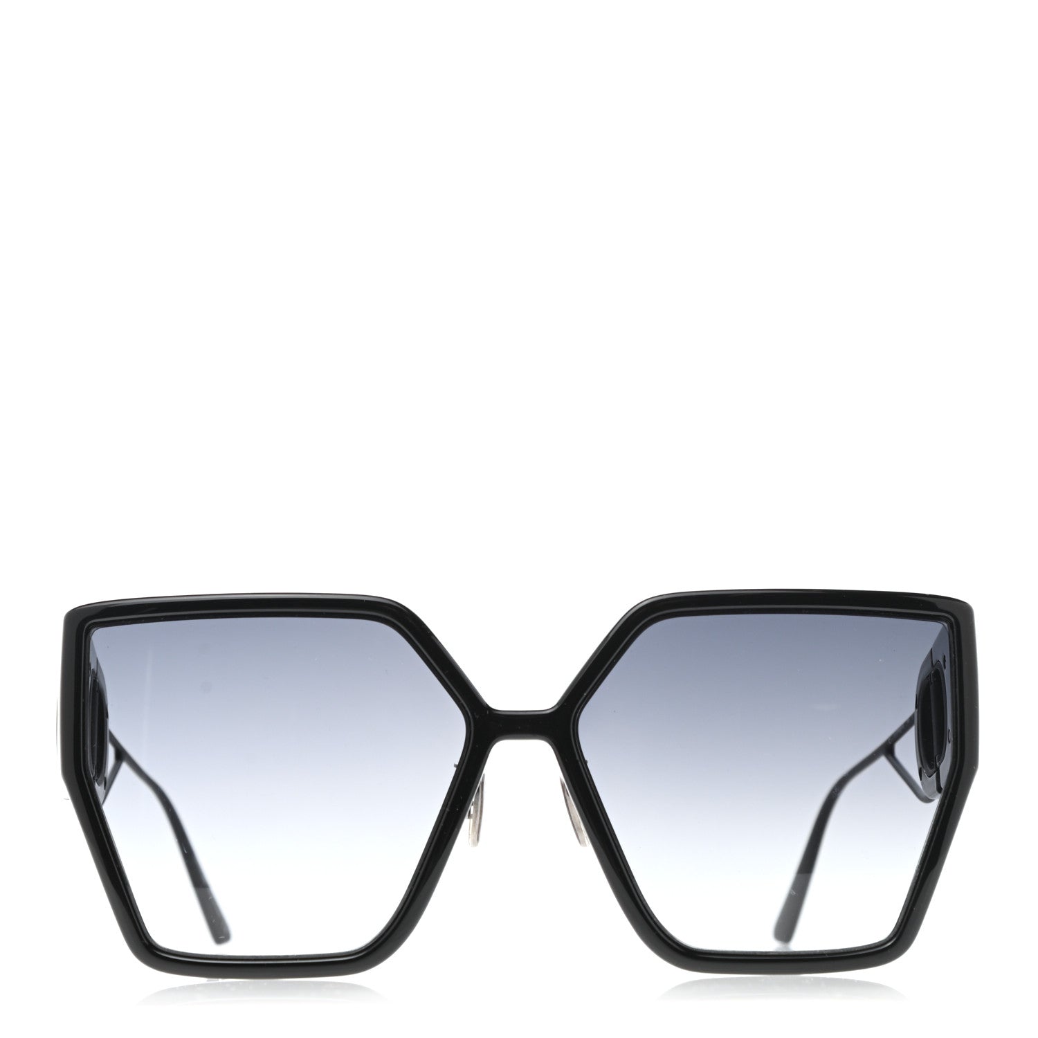 Christian Dior Square 30 Montaigne Sunglasses Black 2 of 8