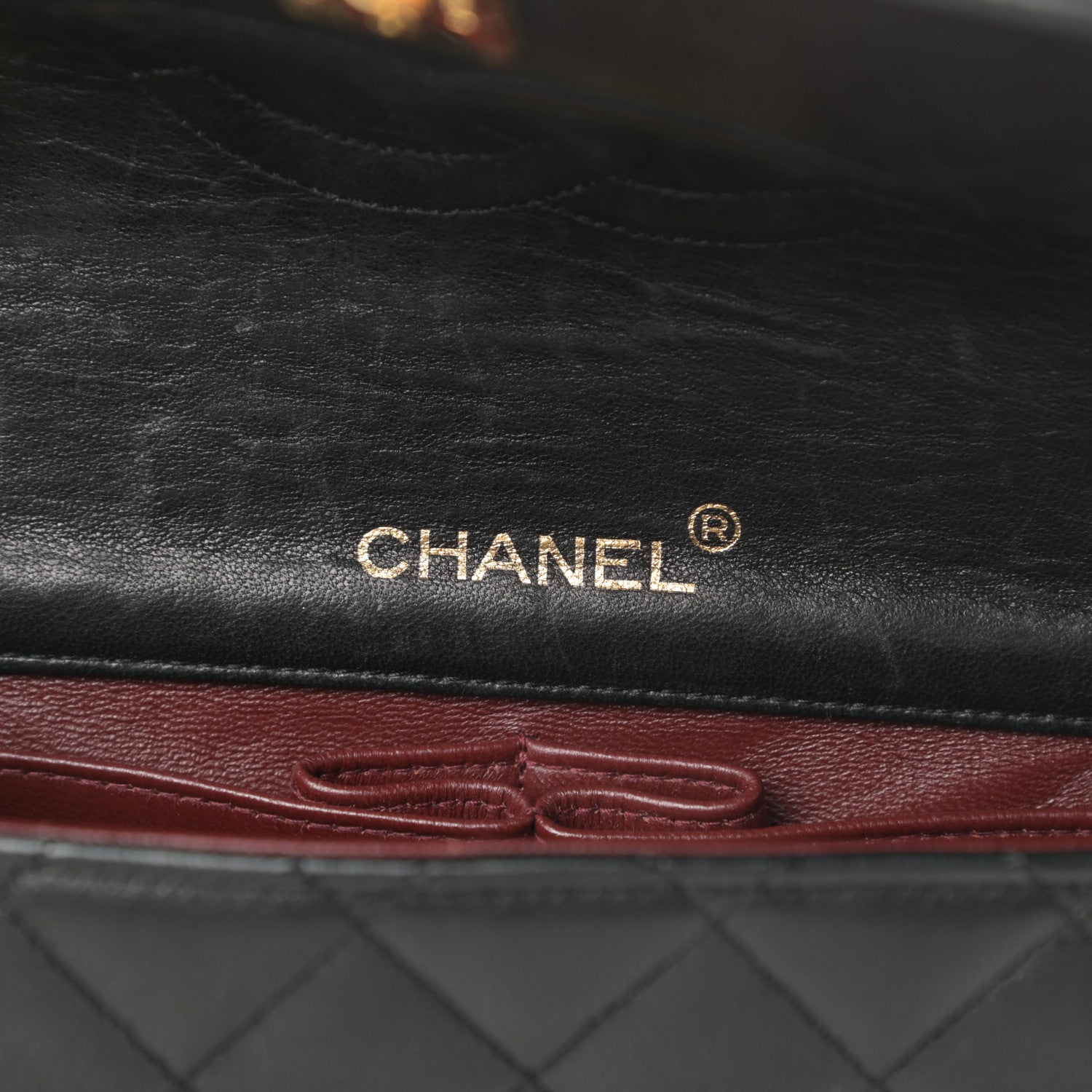 Chanel Lambskin Quilted Mini Flap Black 6 of 15