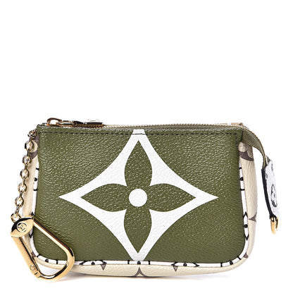 Louis Vuitton Monogram Giant Micro Pochette Accessories Kaki White 1 of 6
