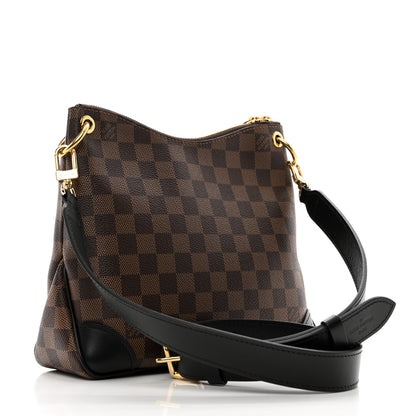 Louis Vuitton Damier Ebene Odeon PM Black 3 of 9
