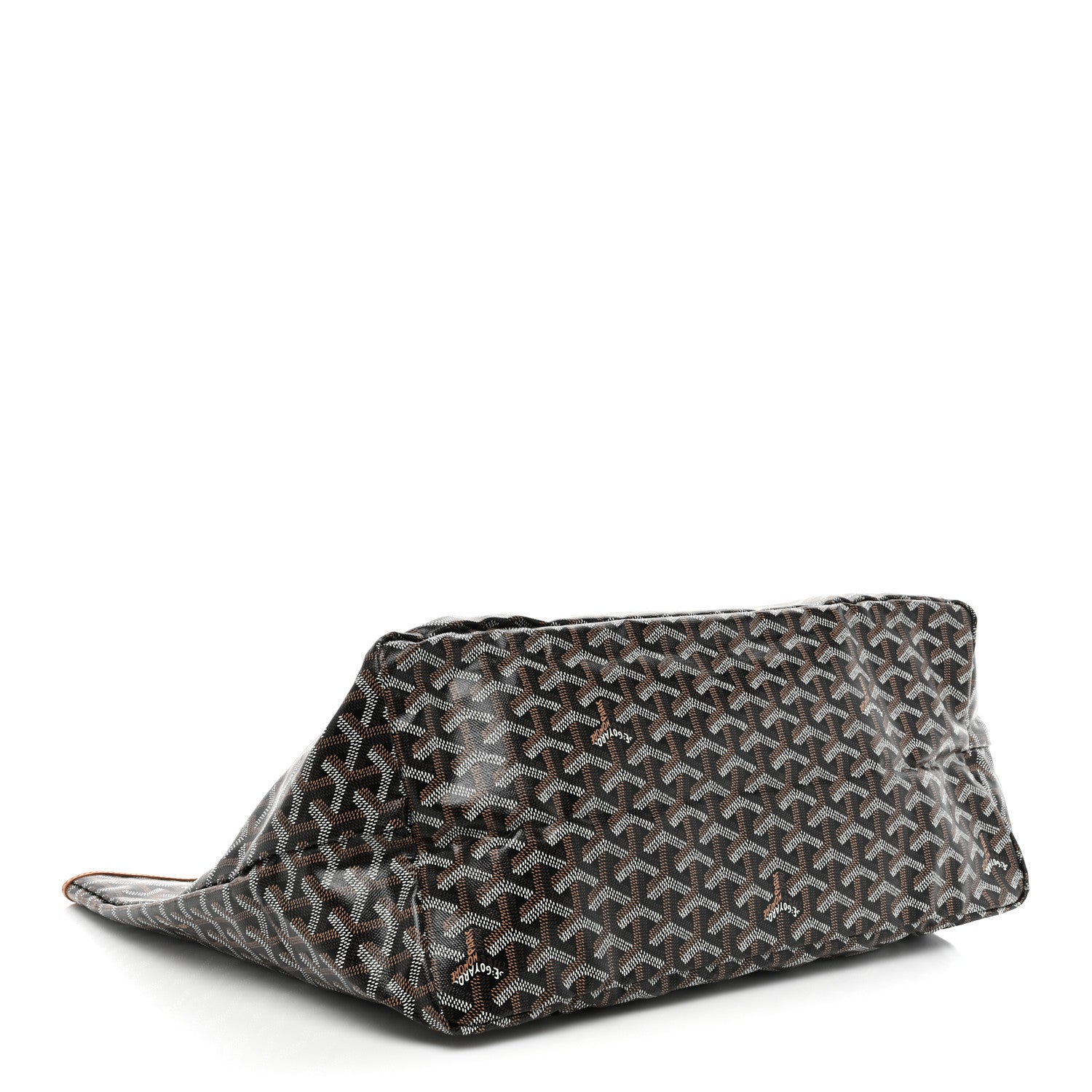 Goyard Goyardine Saint Louis GM Black Gold 5 of 11