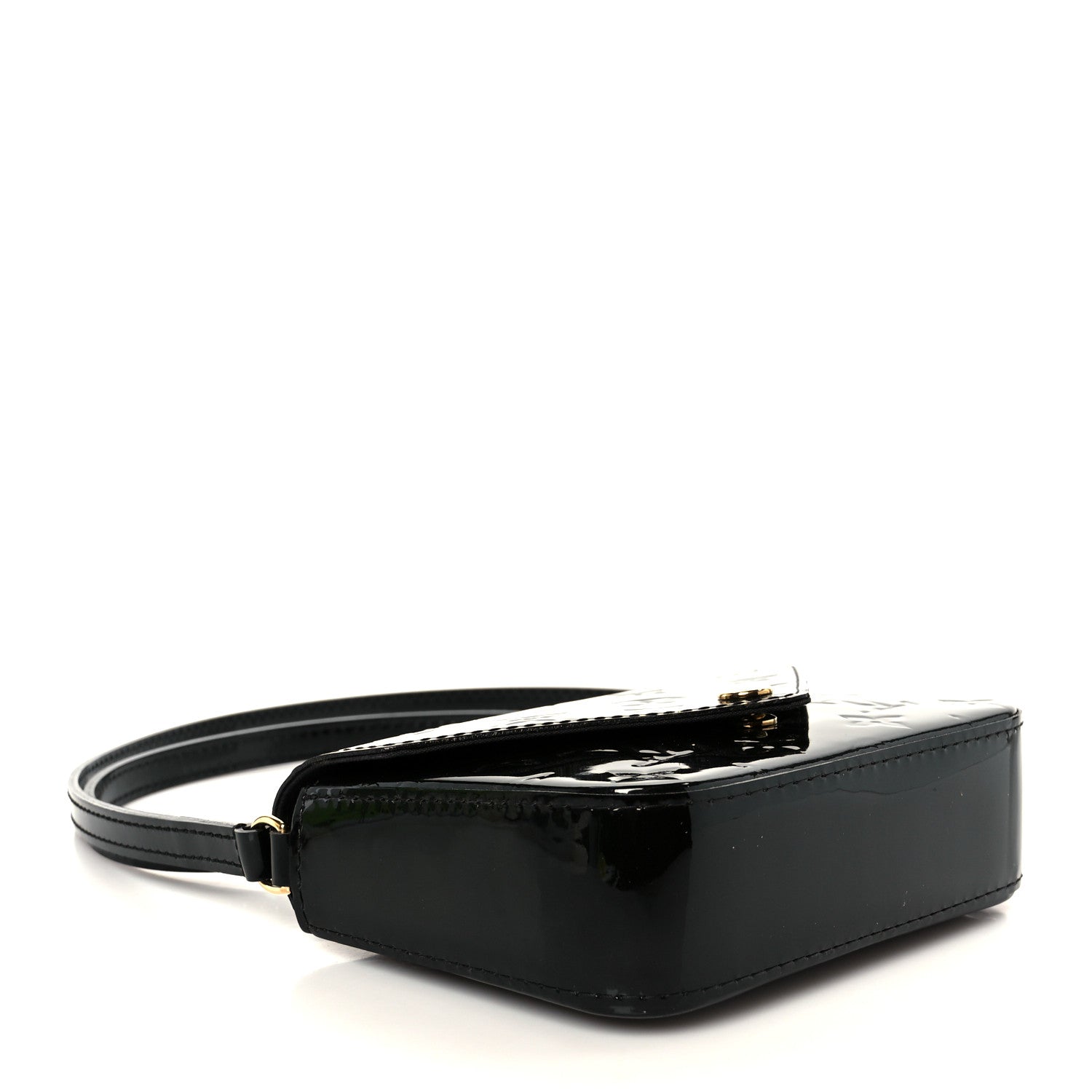 Louis Vuitton Vernis Mini Sac Lucie Black 4 of 9