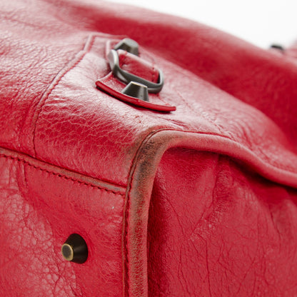 Balenciaga Agneau Classic Hardware Work Rouge Cardinal 8 of 14