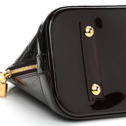 Louis Vuitton Vernis Alma PM Amarante 8 of 9