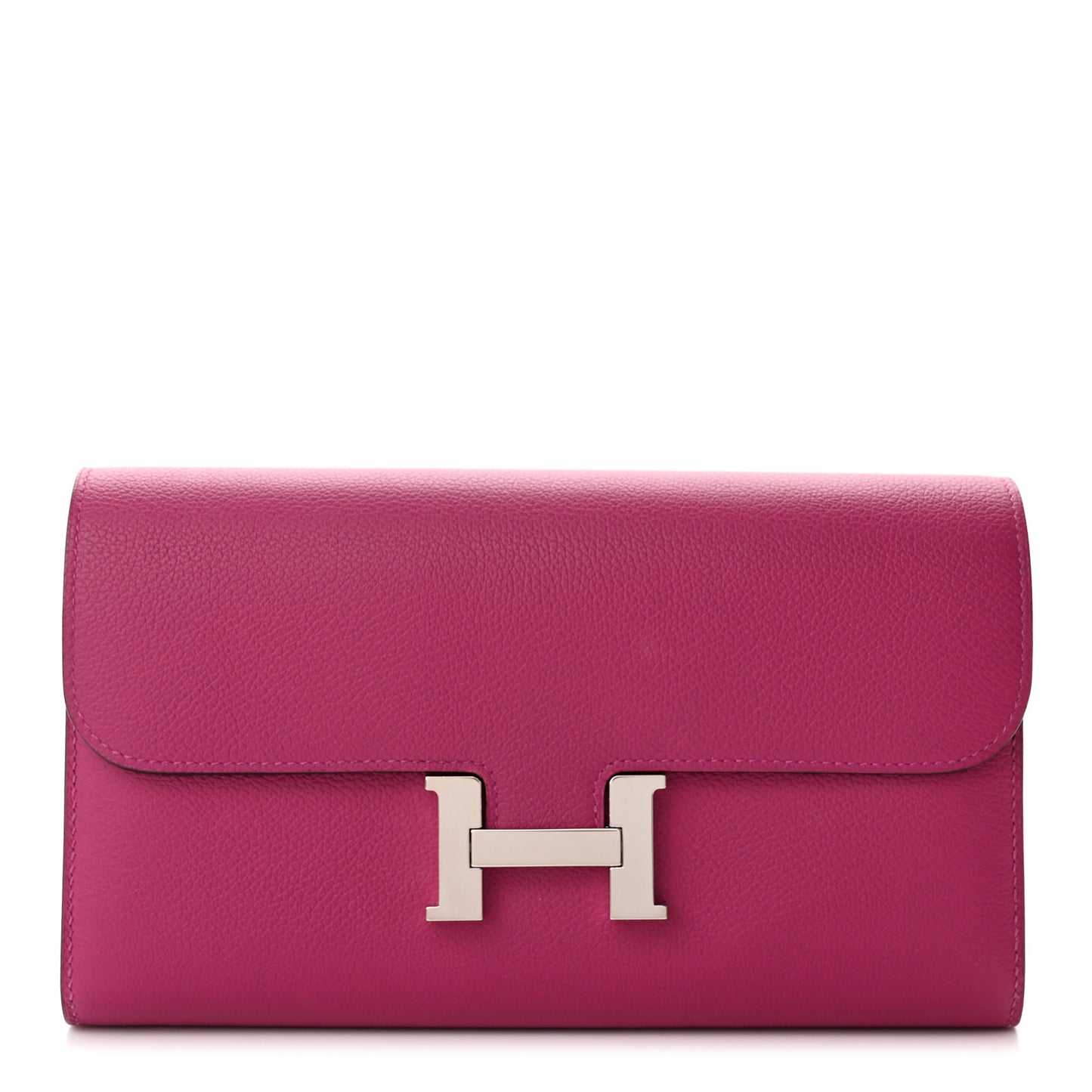 Evercolor Constance Long Wallet Rose Pourpre