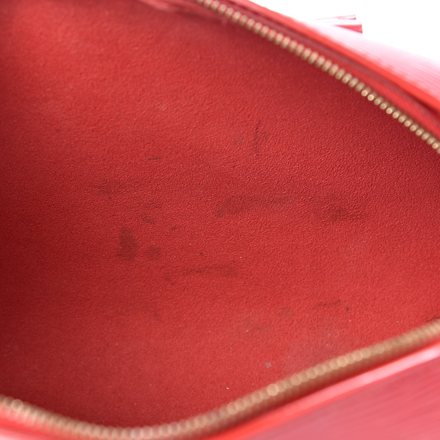 Louis Vuitton Epi Soufflot Castillan Red 14 of 27