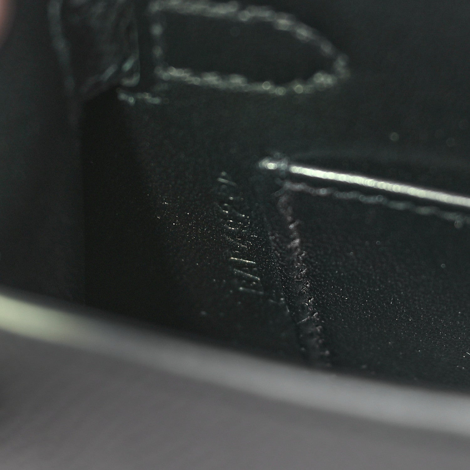 Hermes Epsom Mini Kelly Sellier 20 Black 7 of 11