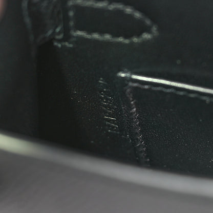 Hermes Epsom Mini Kelly Sellier 20 Black 7 of 11