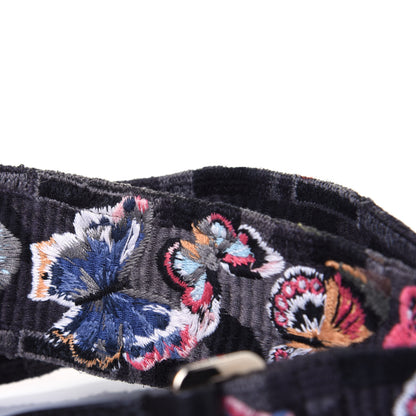 Valentino Garavani Canvas Camubutterfly Rockstud Guitar Strap Multicolor 6 of 7