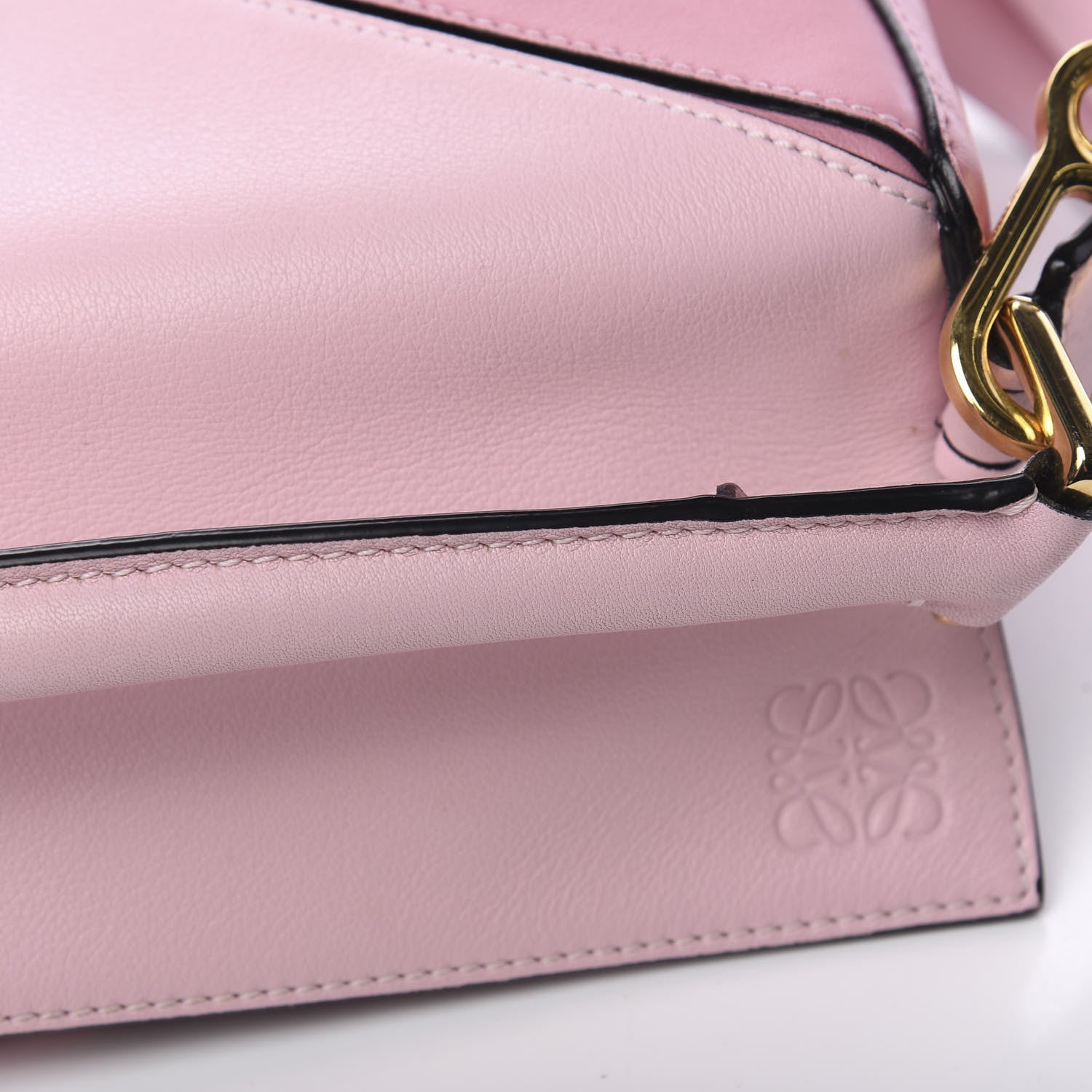 Loewe Calfskin Small Puzzle Bag Soft Pink 12 of 16