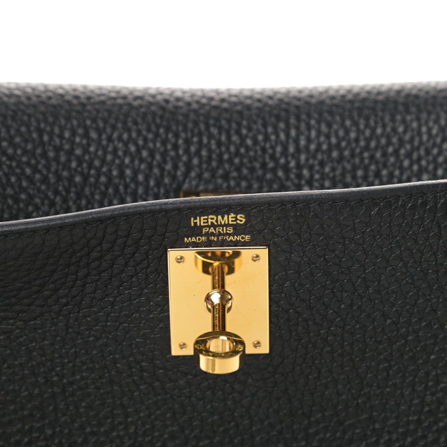 Hermes Taurillon Clemence Kelly Ado Backpack Black 6 of 10