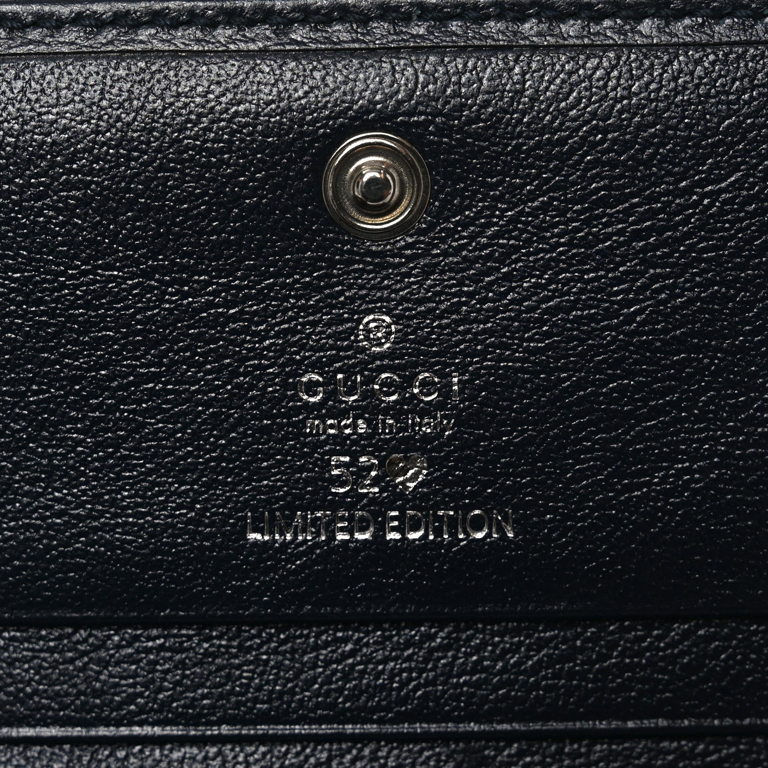 Gucci Monogram Multicolor Matelasse Diagonal Floral Embroidered  GG Marmont Card Case Wallet Red Blue Multicolor 6 of 7