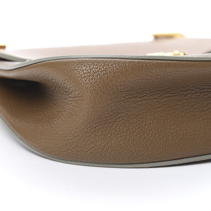 Chloe Grained Lambskin Drew Shoulder Bag Woody Khaki 9 of 16