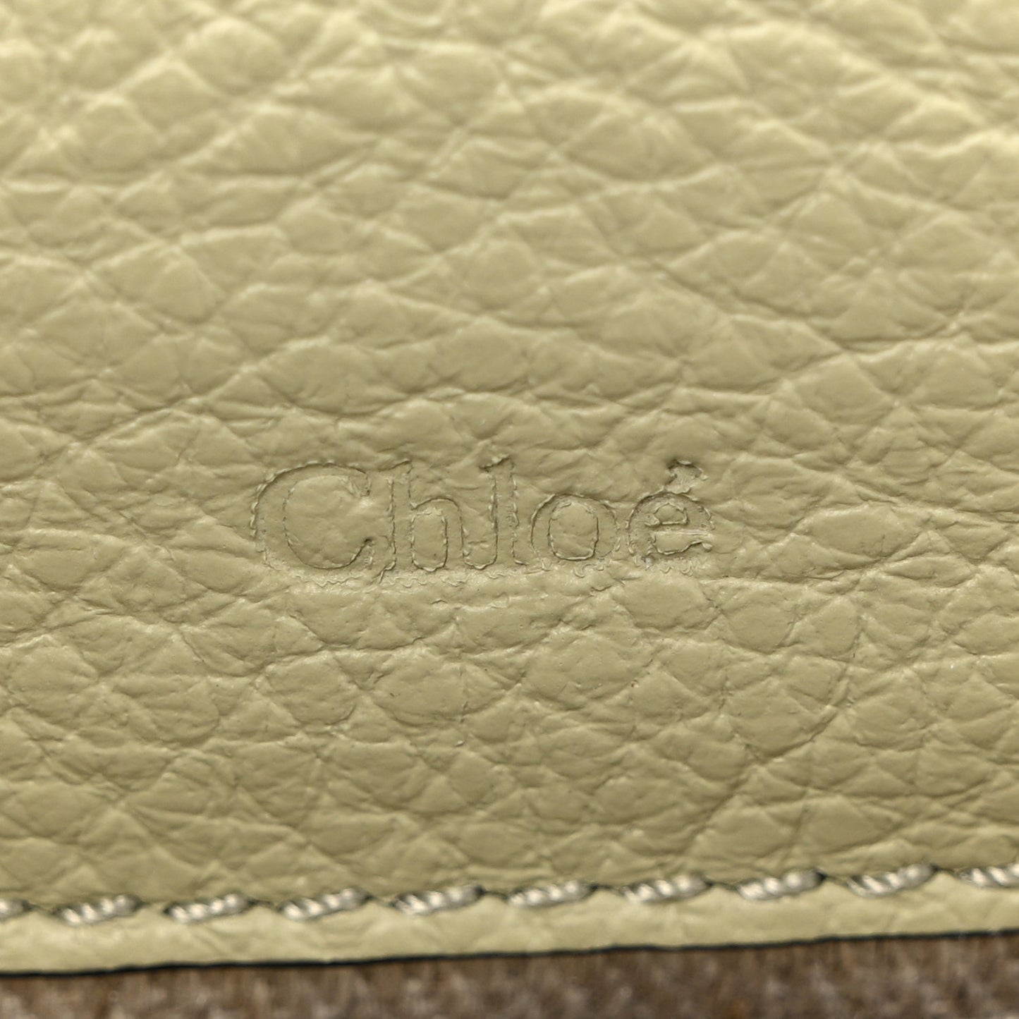 Calfskin Nano Marcie Saddle Bag Aloe Green