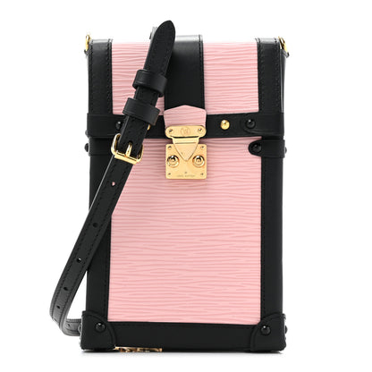 Louis Vuitton Epi Pochette Trunk Verticale Rose Ballerine 1 of 12