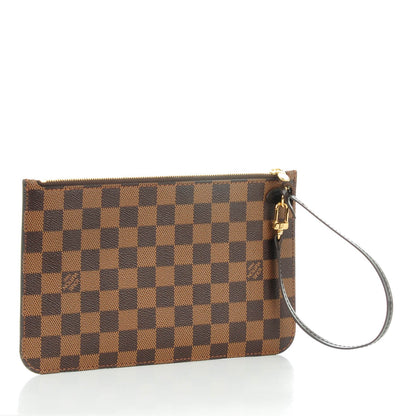 Louis Vuitton Damier Ebene Neverfull MM GM Pochette 3 of 7