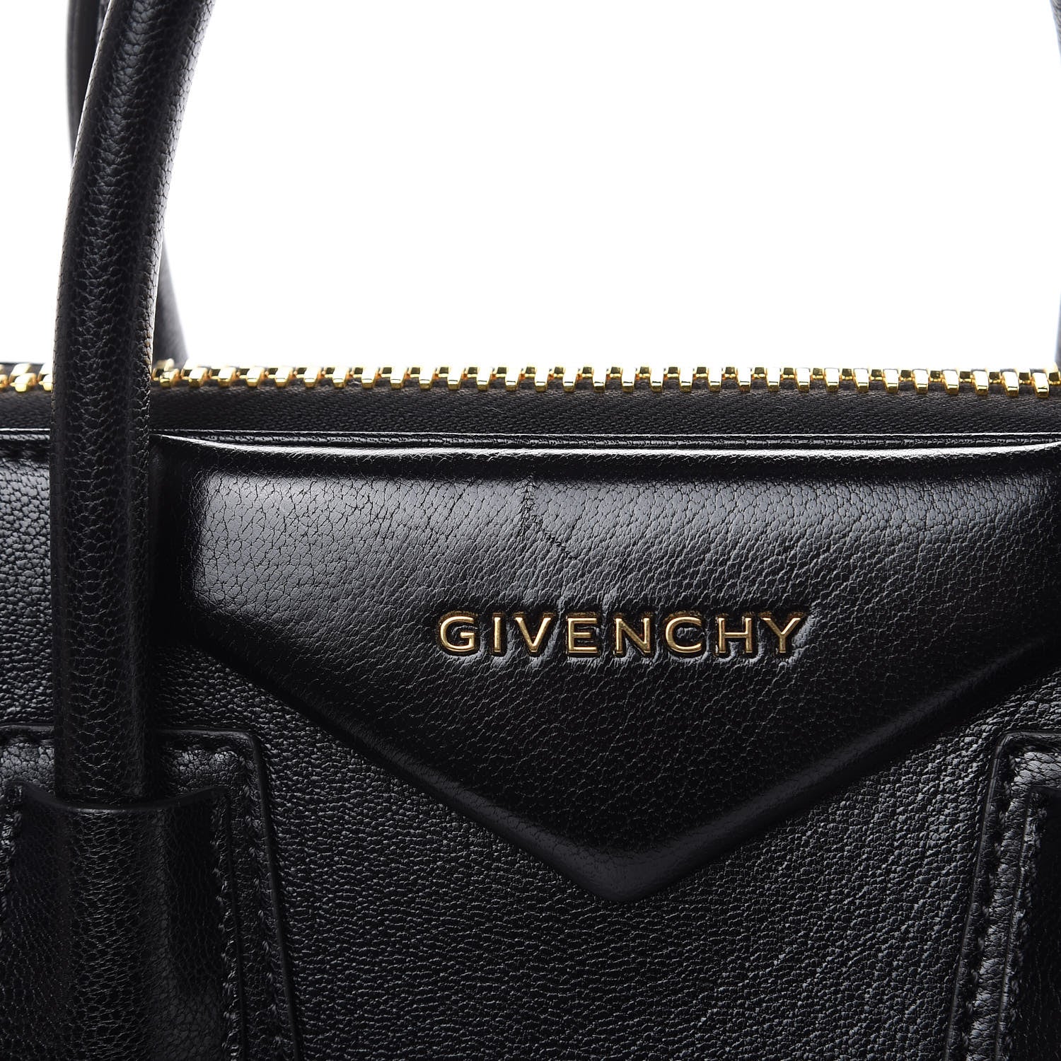 Givenchy Goatskin Suede Leopard Print Small Antigona Black Chestnut 13 of 13