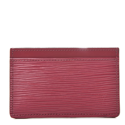 Louis Vuitton Epi Card Holder Fuchsia 1 of 7