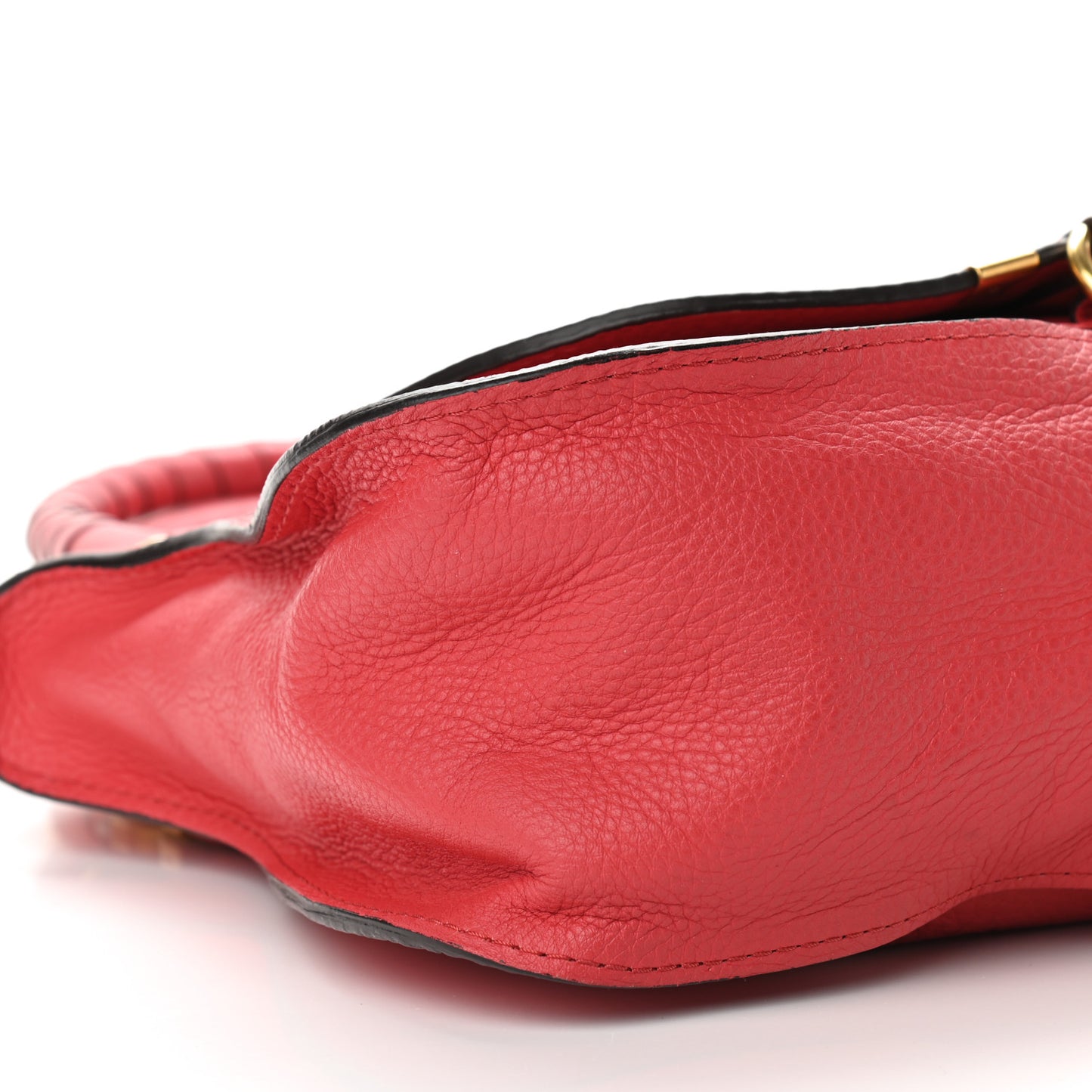 Calfskin Medium Marcie Satchel Red