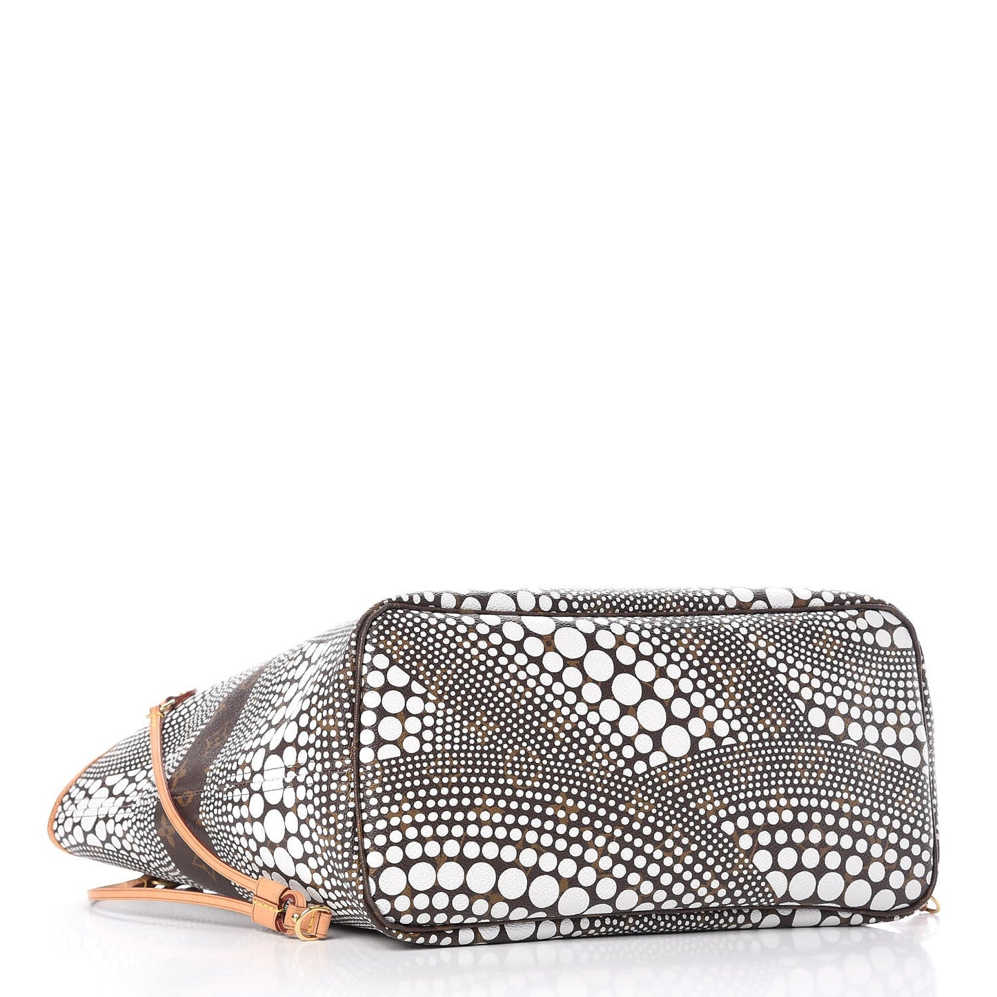 Monogram Kusama Waves Neverfull MM White