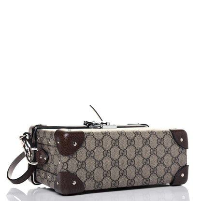 Gucci GG Supreme Monogram Globe-Trotter Beauty Case Brown 4 of 22