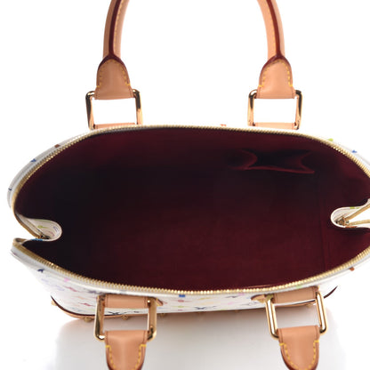 Louis Vuitton Monogram Multicolor Alma White 5 of 10