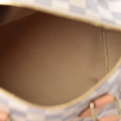 Louis Vuitton Damier Azur Speedy Bandouliere 25 9 of 13