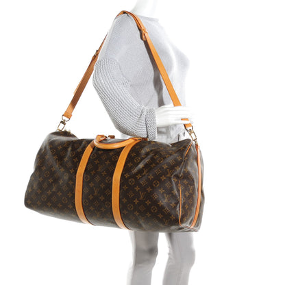 Louis Vuitton Monogram Keepall Bandouliere 55 2 of 7