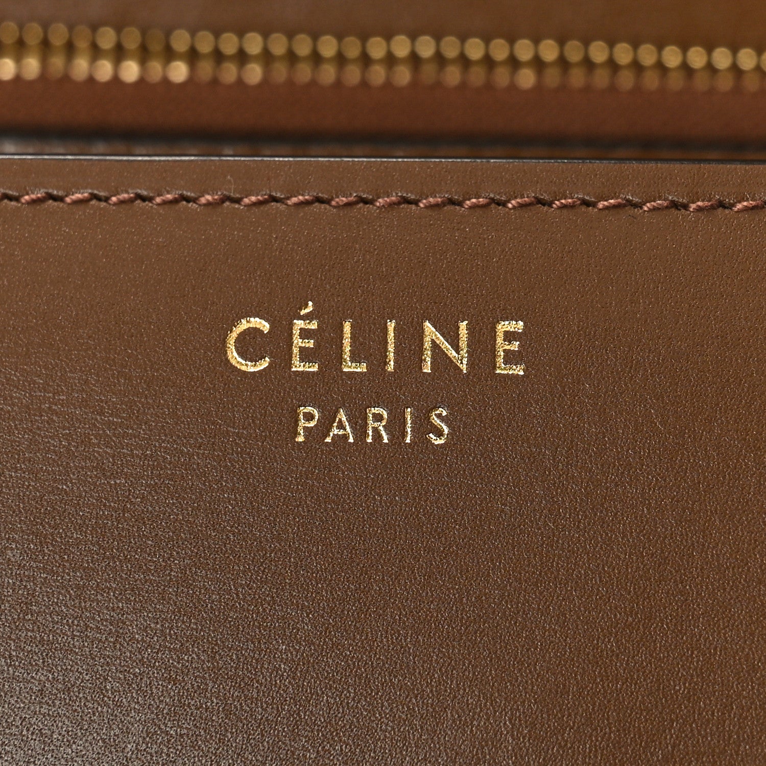 Celine Box Calfskin Medium Classic Box Flap Bag Camel 6 of 10