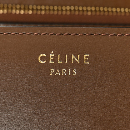 Celine Box Calfskin Medium Classic Box Flap Bag Camel 6 of 10