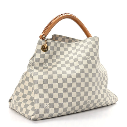 Louis Vuitton Damier Azur Artsy MM 3 of 8