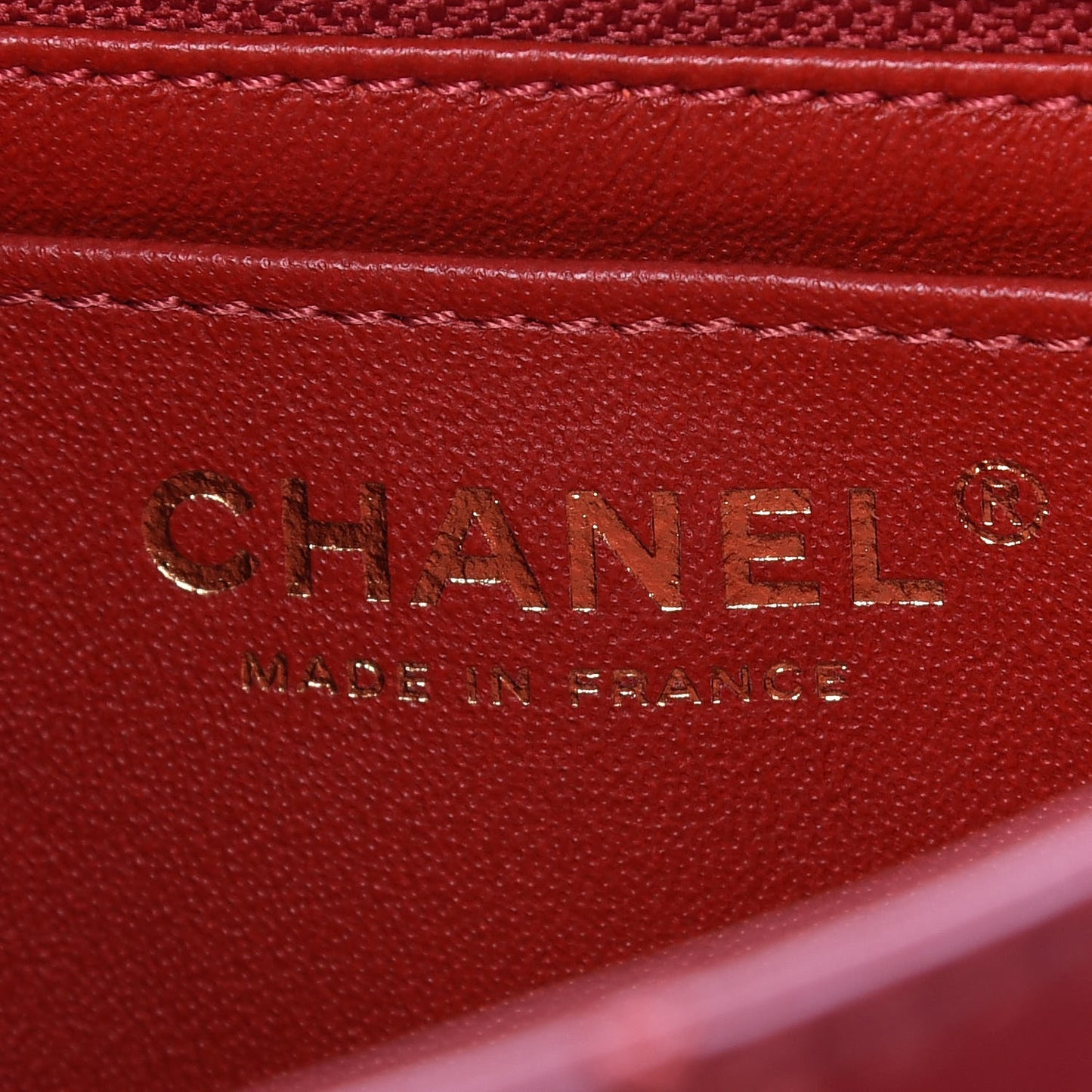 Aged Calfskin Quilted 2.55 Reissue Mini Flap Red