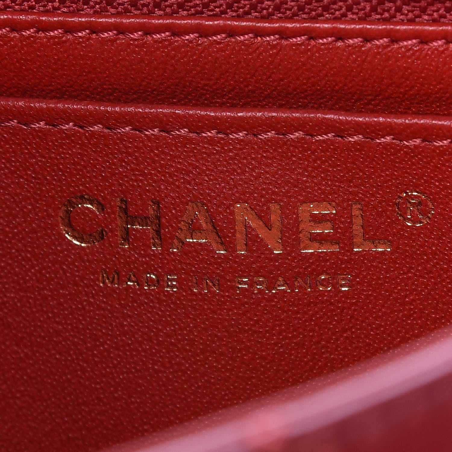 Chanel Aged Calfskin Quilted 2.55 Reissue Mini Flap Red 8 of 10