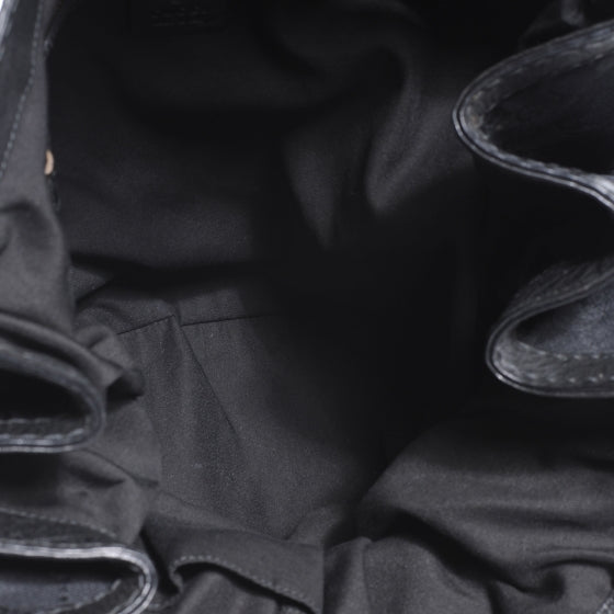 Monogram Medium Jockey Tote Black