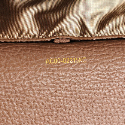 3.1 Phillip Lim 3.1 Textured Calfskin Large Pashli Satchel Taupe 7 of 7