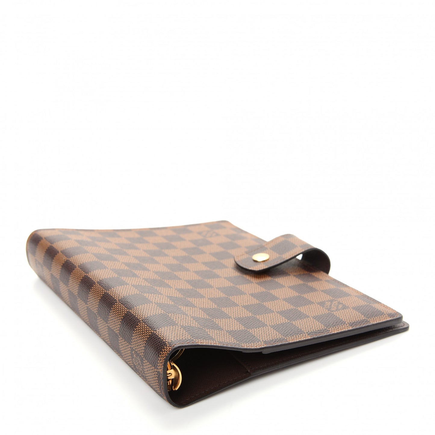 Damier Ebene Large Ring Agenda Cover