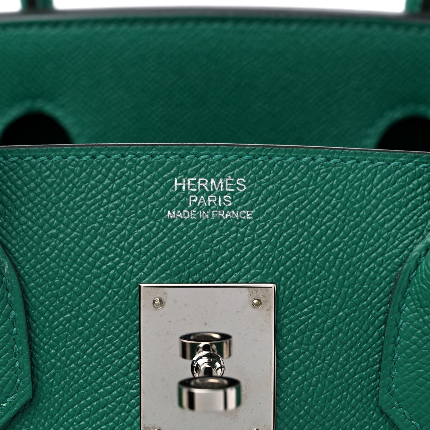 Epsom Birkin 30 Vert Vertigo