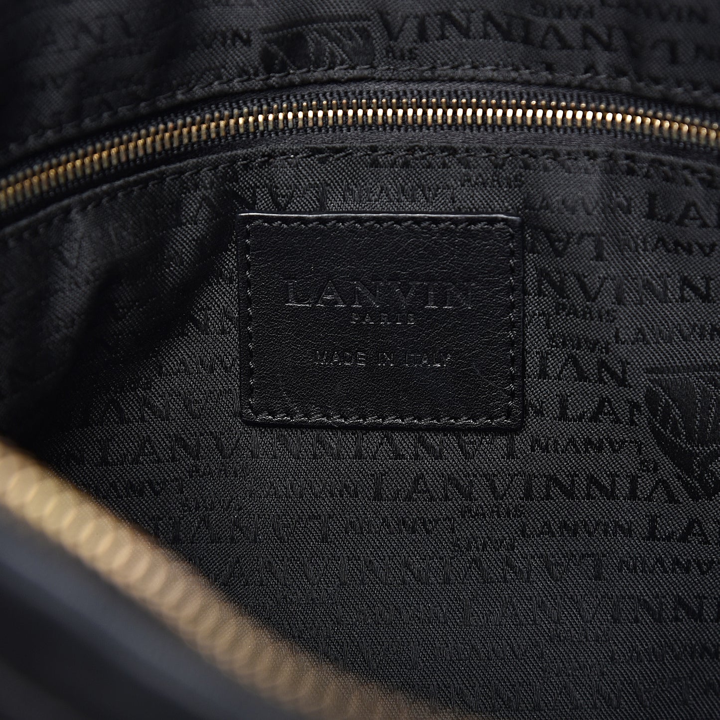 Lambskin Quilted Medium Amalia Shoulder Bag Black
