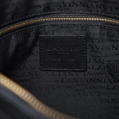 Lanvin Lambskin Quilted Medium Amalia Shoulder Bag Black 6 of 9