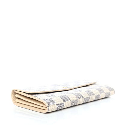 Louis Vuitton Damier Azur Sarah Wallet 3 of 4