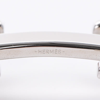 Hermes Polished Palladium 32mm H Belt Buckle Silver 4 of 6