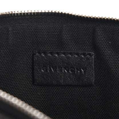 Givenchy Textured Coated Canvas Rottweiler Print Large Cosmetic Pouch Black 6 of 10