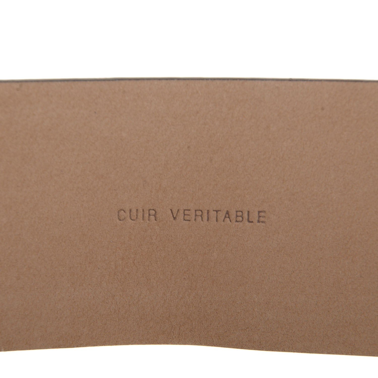 Chanel Calfskin CC Logo Belt 85 34 Brown 6 of 6