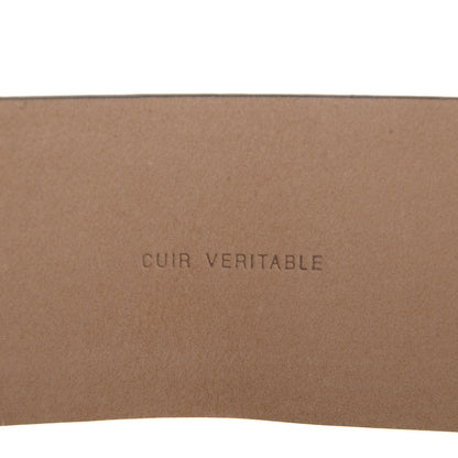 Chanel Calfskin CC Logo Belt 85 34 Brown 6 of 6
