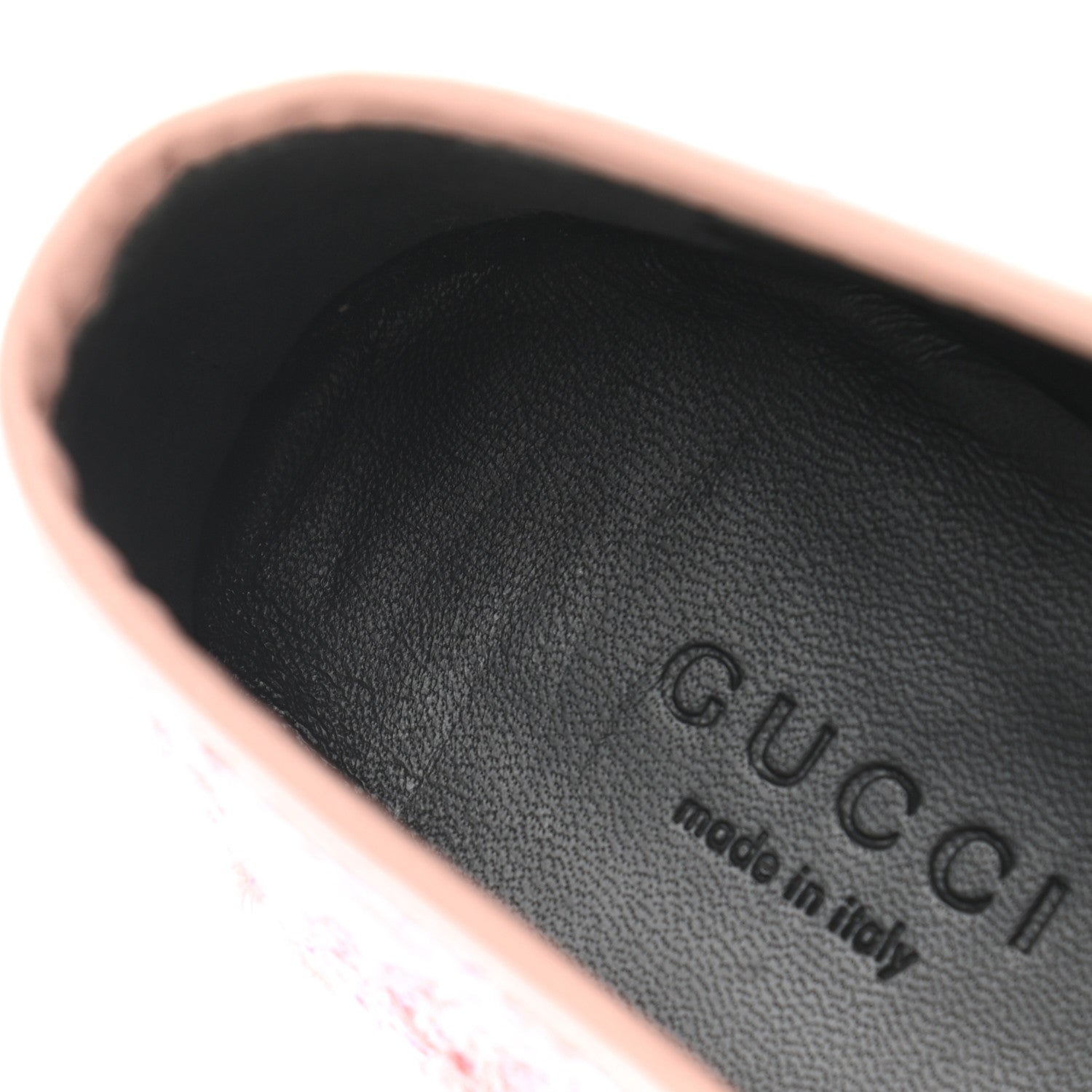 Gucci Wool Tweed Horsebit Womens Jordaan Loafers 36 Pink White Perfect Pink 11 of 11
