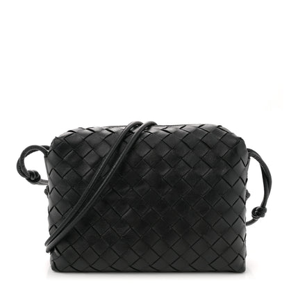 Bottega Veneta Nappa Intrecciato Small Loop Camera Bag Black 1 of 11
