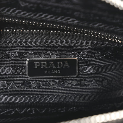 Prada Nylon Tessuto Impuntu Quilted Bandoliera Crossbody Bag Black 6 of 10