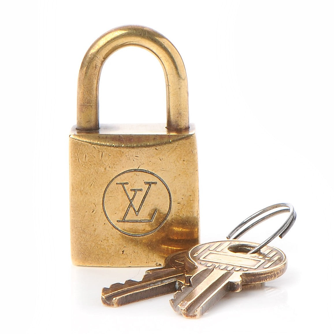 Brass Lock and 2 Keys Set #215
