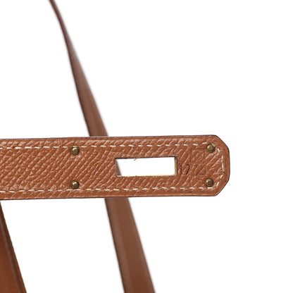 Hermes Courchevel Kelly Retourne 35 Gold 23 of 43